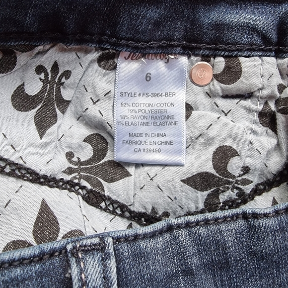 Frankie & Stella Bedazzled Denim Jeans - Picture 8 of 12